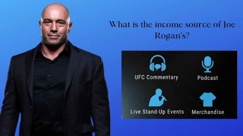 What is the income source of Joe Rogan’s?